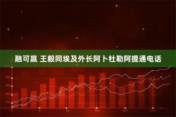 融可赢 王毅同埃及外长阿卜杜勒阿提通电话