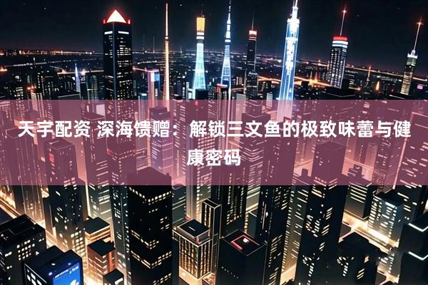 天宇配资 深海馈赠：解锁三文鱼的极致味蕾与健康密码